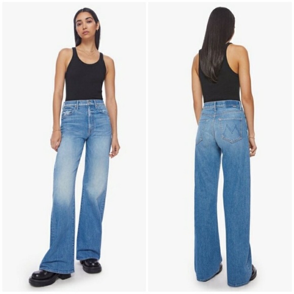 MOTHER High Rise Blue Jeans - Picture 2 of 10
